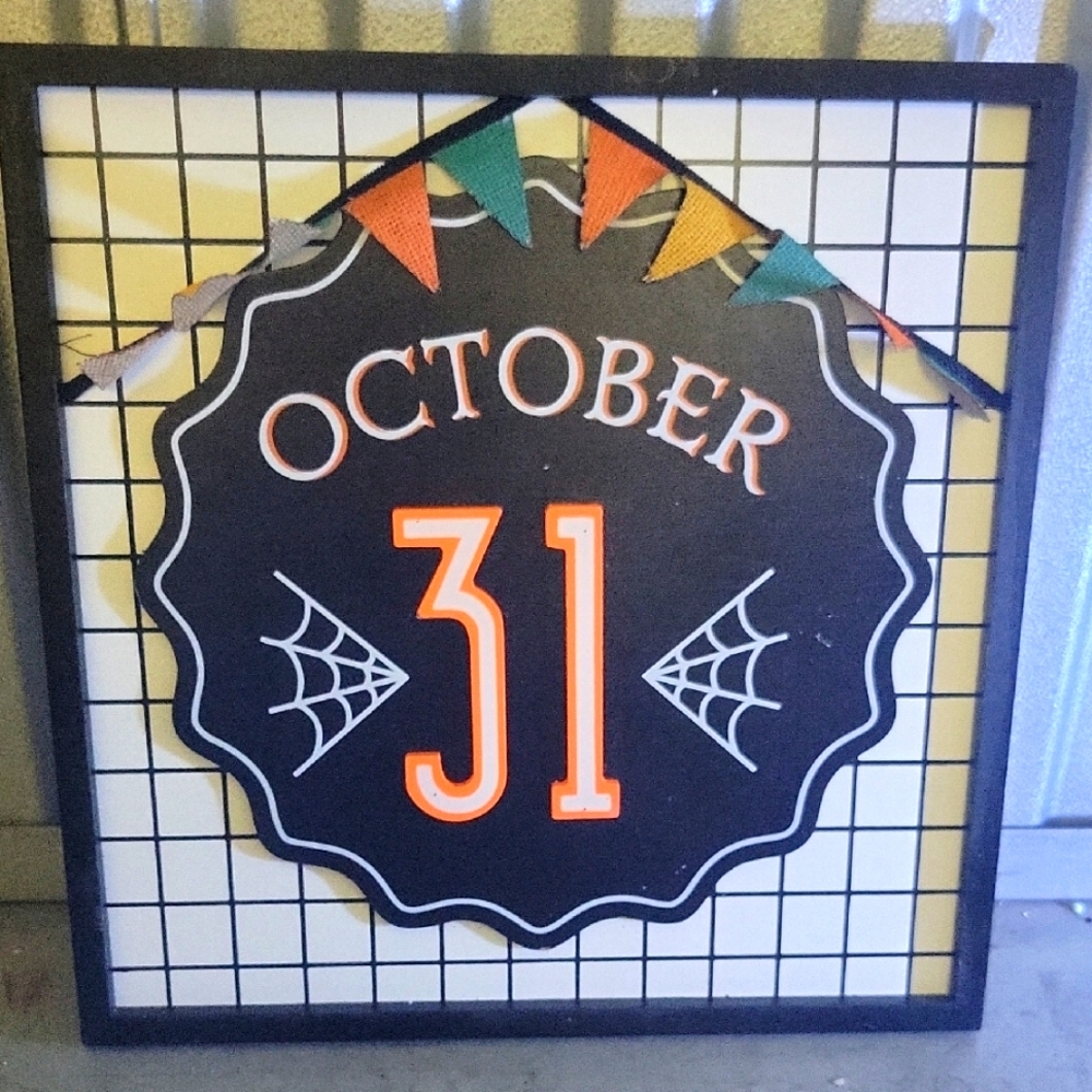 Halloween October 31 Wall Decor
